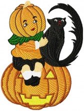 Halloween Black cats 010