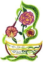 Applique SailBoat 02