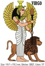 Nephthys and Thoth and Virgo