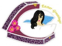 Easter Greetings Applique set