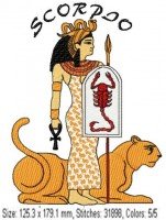 Wadjet and sekhmet is Scorpio
