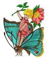Angels With Butterflies set