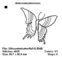 silhouettebutterfly010