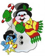 Christmas Snowman 001