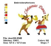 christmasdeer006