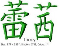 Lacey