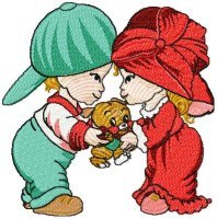 Boys And Girls With Big Hats 01