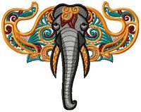 Ornamental Elephant 006