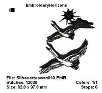 silhouetteswan010