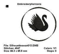 silhouetteswan013