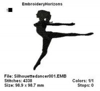 Silhouette Dancer Set