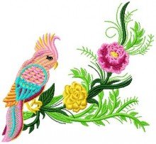 Decorated Bird 002